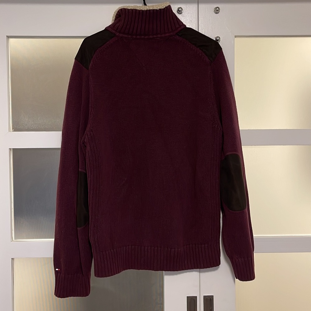 Men’s Tommy Hilfiger Quarter Zip Sweater - Picture 6 of 8